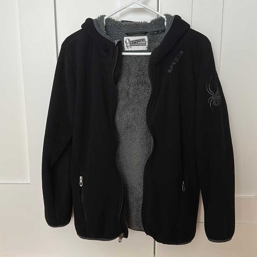 Spyder fleece jacket L (14-16)